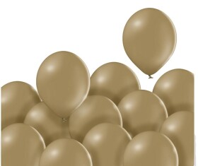 Balónky světle hnědé 150 - 100 kusů Balonky.cz Balónky světle hnědé 150 - 100 kusů Balonky.cz