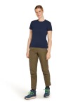 Dámské merino tričko s krátkým rukávem ICEBREAKER Wmns Core SS Tee, Midnight Navy velikost: S