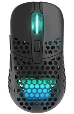 XTRFY M42 Wireless černá / herní bezdrátová myš / optická / 19000 DPI / 6 tlačítek / RGB / 2 velikosti / 2.4GHz (M42W-RGB-BLACK)