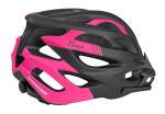 Dámská cyklistická přilba na kolo Etape Vesper, černá/růžová mat (pro obvod hlavy velikost L/XL (58-61 cm))