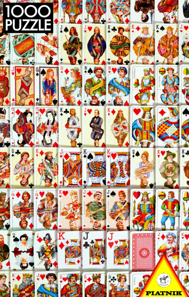 Puzzle Hrací karty 1000 dílků