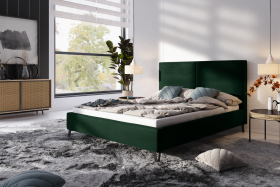 FRONTI Postel ZENTO 160x200 zelená