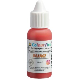 Sugarflair Colourflex univerzální tekutá barva Orange 15ml