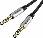 Baseus CAM30-CS1 Kabel Jack 3.5 mm (M) - Jack 3.5 mm (M) 1.5 m černo-šedá (CAM30-CS1)