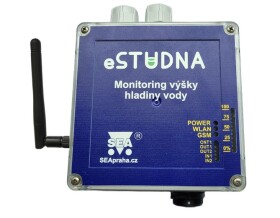 Online Wi-Fi hlídání hladiny eSTUDNA2, 1 výstup, do 0-10 m