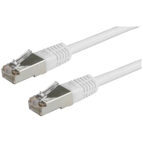 Roline 21.15.0315 RJ45 síťové kabely, propojovací kabely CAT 5e S/FTP 15.00 m šedá dvoužilový stíněný, pozlacené kontakty 1 ks