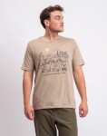 Tričko Fjällräven Hoja Lugnt Wool T-shirt M 118 Fossil