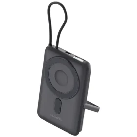 4smarts Enterprise Pocket Space Grey / Powerbanka / 10000 mAh / 22,5W / Qi2 ready / USB-C (541407)
