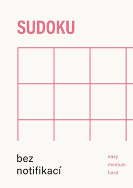 Sudoku bez notifikací (červená) - kolektiv autorů