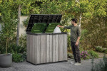 KETER skříňka Deco Horizontal Store it out 1150 L - STORM GREY