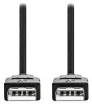 NEDIS / Kabel USB 2.0 / USB-A - USB-A / černý / bulk / 5 m (CCGL60000BK50)