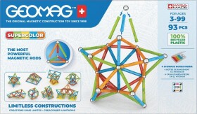 Geomag Supercolor Recycled 93 dílků - Geomag