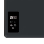 Mereo Elektrický sušák ručníků, 3 moduly, černý MT82B