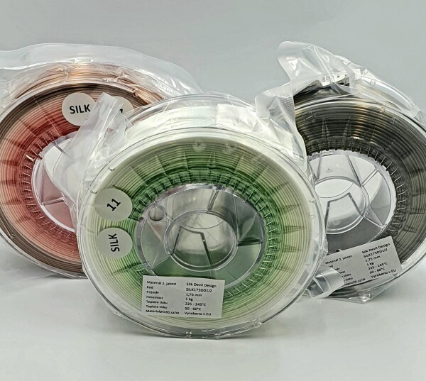 SILK filament 1,75 mm Devil Design 2. jakost - barva