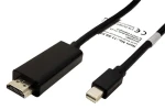 Value DisplayPort - HDMI / Kabel / mini DP(M) - HDMI(M) / 4K 30Hz / 3 m (11.99.5792)