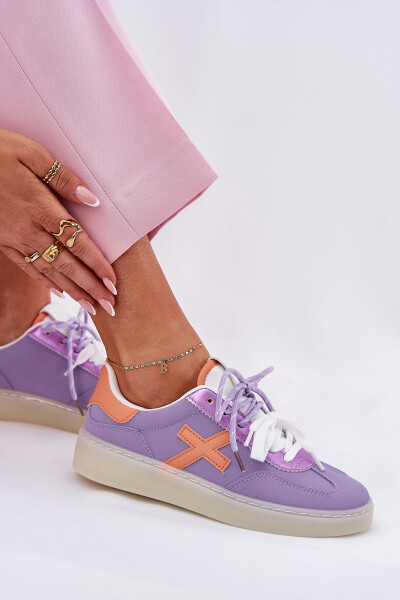 Nízké Dámské Sportovní Boty Fialové Zelevelis 40