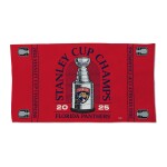Fanatics Osuška Florida Panthers NHL 2025 Stanley Cup Champions Locker Room 22" x 42" Double-Sided Celebration Towel