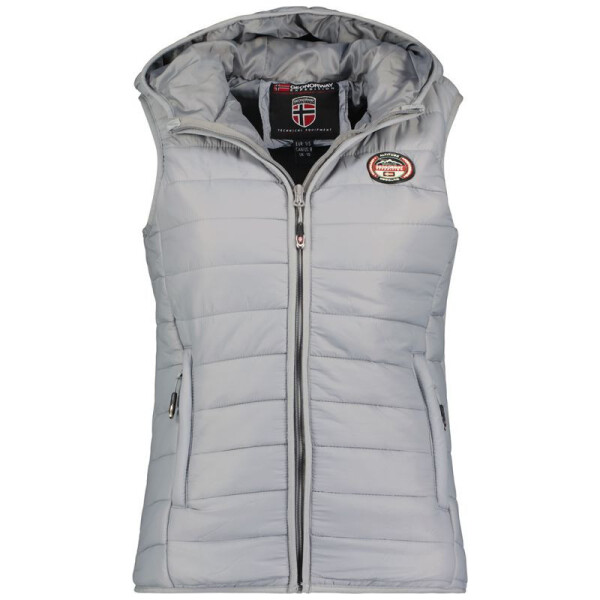 Geographical Norway Vatika Hood EO 233 Jr WW2008E/GNO-Světle šedá vesta 164