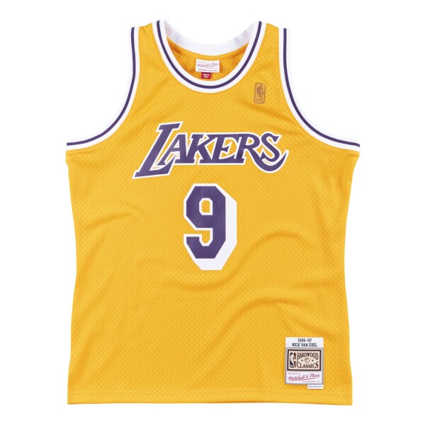 Mitchell & Ness Pánský dres Los Angeles Lakers NBA Nick Van Exel #9 1996-97 Swingman Velikost: M
