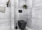 Wc štětka SAT Feel černá SATDFEEL37CE SATDFEEL37CE