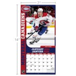 JF Turner Kalendář Montreal Canadiens NHL 2024 Wall Calendar