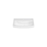 GROHE - Euro Ceramic Umyvadlo 60x47 cm, bez přepadu, otvor pro baterii, alpská bílá 102418SH00