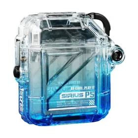GravaStar Sirius P5 TWS modrá / bezdrátová sluchátka / Bluetooth 5.2 / kodek aptX (GRAVASTAR P5 BLUE V2)