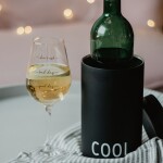 Bella Rose Sklenička na víno Bad Day + vánoční krabička, čirá barva, sklo