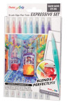 Akvarelový set Pentel Art Brush Sign Pen Twin - Krajina