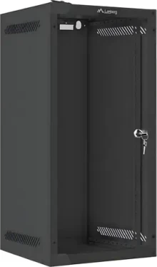 Lanberg WF10-2312-10B černá / Nástěnný rack / 10" / 12U / flat pack (WF10-2312-10B)