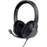Trust Audio čip pro sluchátka kabelová černá Potlačení hluku