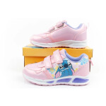 Leomil Stitch dětská sportovní obuv tenisky lehké suchý zip LED 25