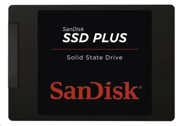SanDisk Plus 480GB / SSD / 2.5 / SATA III / čtení: 535MBs / zápis: 445MBs / 7mm / MTBF: 1.75mil (SDSSDA-480G-G26)