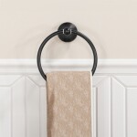 REA - Koupelnový věšák Black 332867A REA-06922