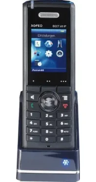 Agfeo DECT 60 IP černá / DECT/VoIP telefon (6101135)
