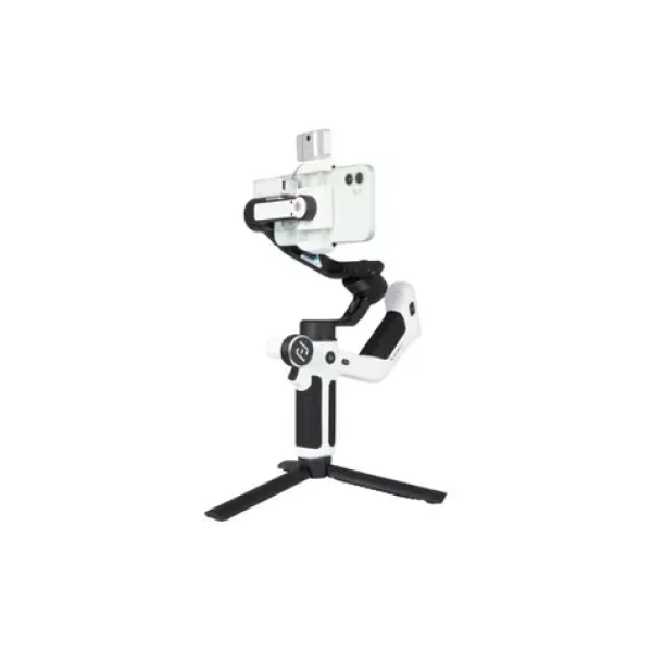 FeiyuTech Scorp Mini P Combo černo-bílá / 3-osý gimbal pro telefony / 2200 mAh / Bluetooth 4.2 (FTESCMPCBW)