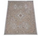 DumDekorace Venkovní koberec na terasu a balkon - hnědý v ratanovém stylu Šířka: 200 cm | Délka: 300 cm