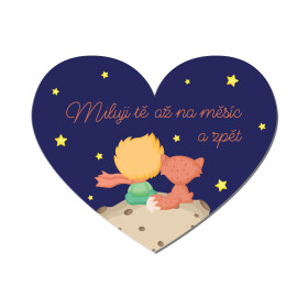 Cedulka na dveře - Miluji tě až na měsíc - Albi