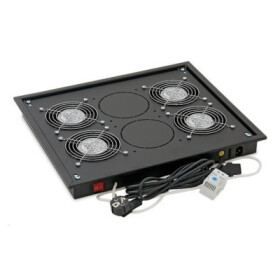 TRITON Ventilační jednotka horní (spodní), 4 ventilátory-230V/60W, termostat, šedá EDF_1047440