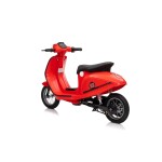 Mamido Dětský elektrický skútr Retro 23 červený