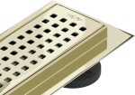 MEXEN - Flat M08 odtokový žlab 70 cm zlatý 1525070-15