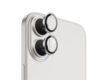 Ochranná folie na objektiv fotoaparátu pro iPhone 16/16 PLUS Silver