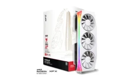 XFX Mercury Radeon RX 9070XT 16GB OC bílá / 3100 MHz / 16GB GDDR6 / 256-bit / 1x HDMI + 3x DP / 700W (8+8+8) (RX-97TRGBBW9)