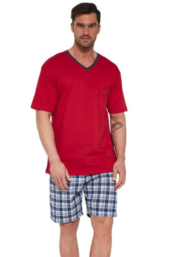 Pánské pyžamo Cornette Červená