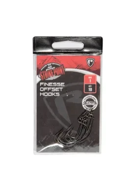 FOX Rage Háček Strike Point Finesse Offset Hooks Velikost 1 10ks (NHK045)