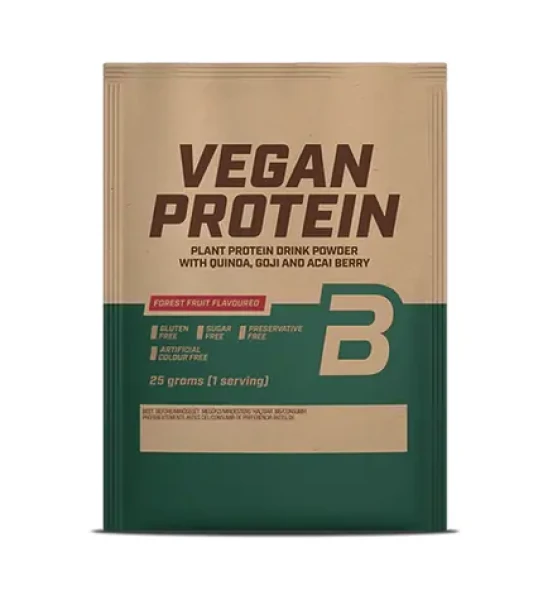 BioTech Vegan Protein 25 g forest fruit (14386)