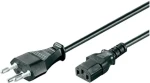 Goobay 93617 IEC propojovací kabel 2 m černá (4040849936173)