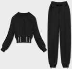 Černý dámský dres mikina kalhoty (8C78-3)