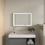 Erga Isabella, LED zrcadlo 70x50cm, 1840 lm, 6500K, přední/zadní osvětlení, ERG-V01-129-7050-00