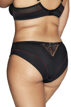 Dámské kalhotky 2122 Intense - AVA černá 3XL